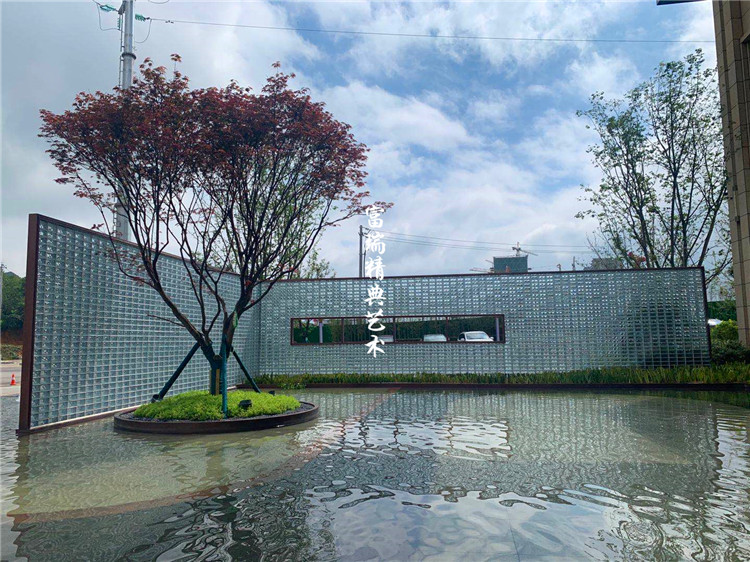 玻璃砖景墙